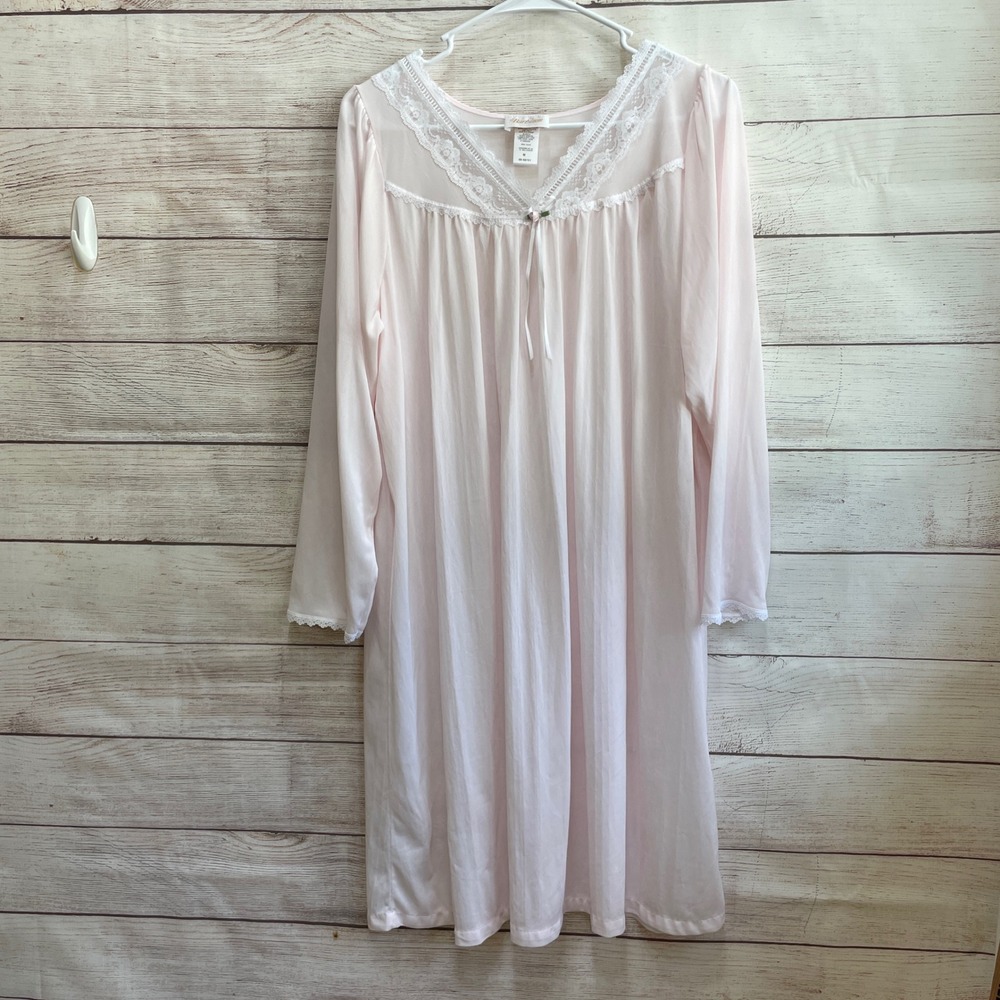 VINTAGE BARBIZON GOWN IN SOFT PINK‎
